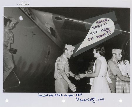 Lot #544 Paul Weitz: CDR Weitz’s flown gag photos from the STS-6 mission - Image 1
