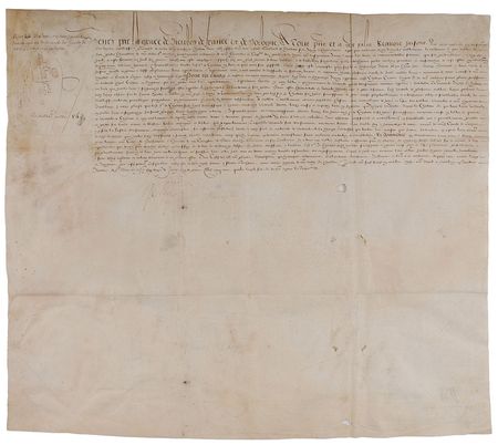 Lot #355 King Henry III of France Signed Document - Image 1