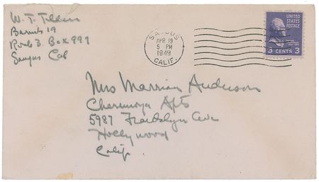 Lot #1089 Bill Tilden Handwritten Letter Signed - Image 4