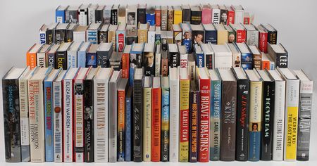 Lot #902 Actors, Athletes, and Celebrities: Impressive assortment of two hundred books - Image 1