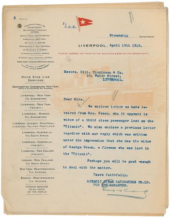 Lot #366 George Green: Mistaken identity in the