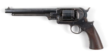 Lot #449 Civil War Model 1863 Revolver: Single action Starr carried by a major in the 15th Wisconsin - Image 2