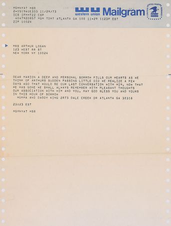 Lot #250 Arthur and Marian Logan - Image 9