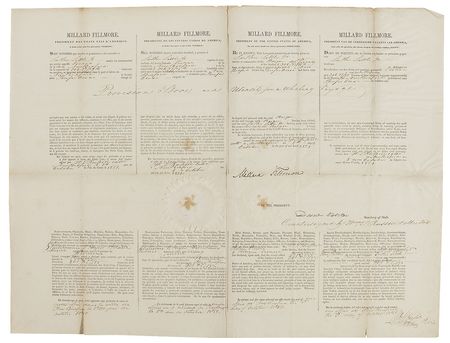 Lot #31 Millard Fillmore and Daniel Webster: Two