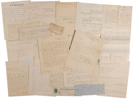 Lot #1829 Civil War Figures: Vast collection of important Civil War officers and politicians - Image 1