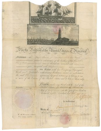 Lot #6 Thomas Jefferson and James Madison: