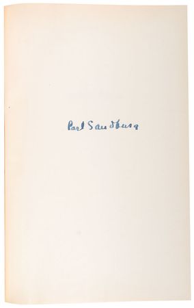 Lot #735 Carl Sandburg Book - Image 1