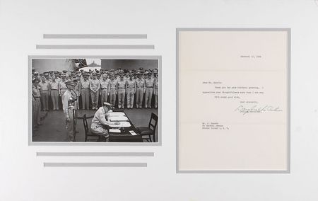 Lot #443 Douglas MacArthur Typed Letter Signed - Image 2