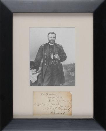 Lot #43 U. S. Grant Signature - Image 2