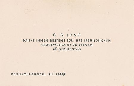 Lot #241 Carl Jung Handwritten Letter Signed - Image 3
