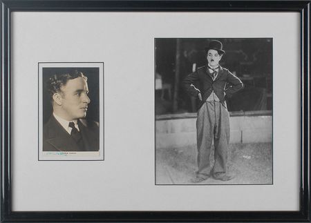 Lot #948 Charlie Chaplin Signed Photograph - Image 2