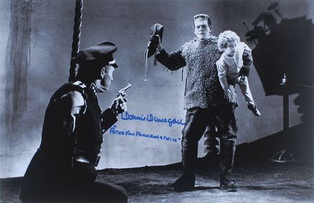 Lot #1041 Frankenstein Signed Photograph - Image 1