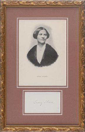 Lot #304 Susan B. Anthony and Lucy Stone Signature - Image 3