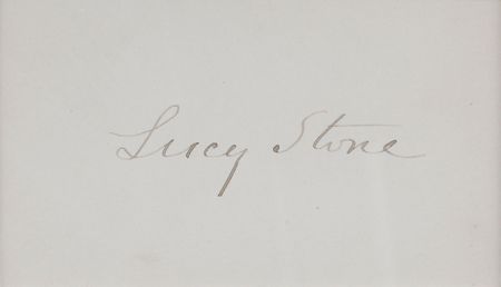 Lot #304 Susan B. Anthony and Lucy Stone Signature - Image 4