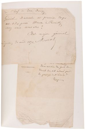 Lot #403 Franco-Prussian War: With decorations and dispatches from the 1870 Franco-Prussian War - Image 3