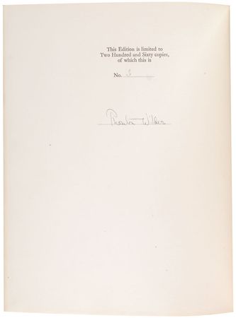 Lot #740 Thornton Wilder - Image 1