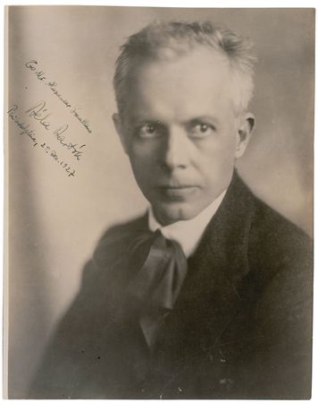 Lot #750 Bela Bartok: Exceedingly rare portrait of the influential composer - Image 1