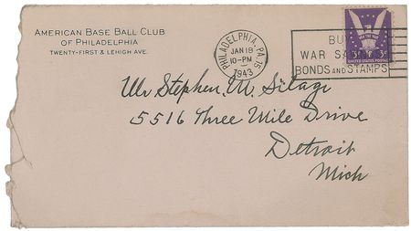 Lot #1141 Connie Mack Handwritten Letter Signed - Image 2