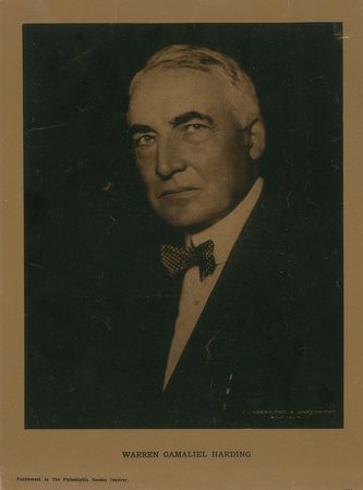 Lot #61 Warren G. Harding: President Harding receives “the Thirty-Third Degree in Scottish Rite Masonry” - Image 2