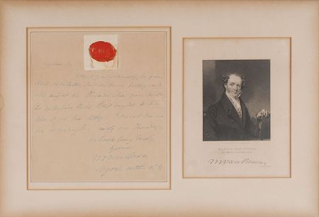 Lot #18 Martin Van Buren Handwritten Letter Signed - Image 2