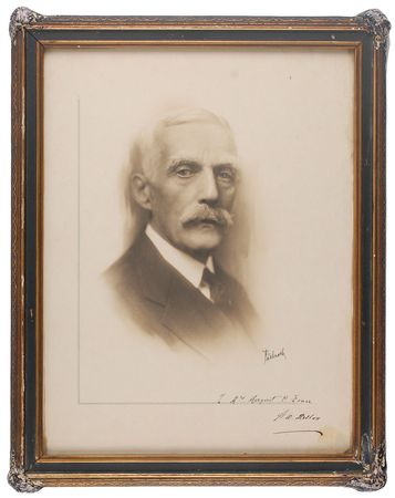 Lot #349 Andrew Mellon Signed Photograph - Image 2