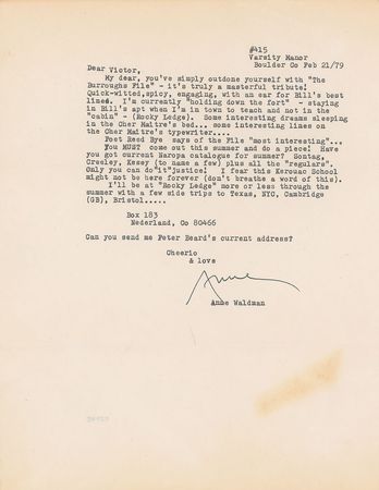 Lot #606 American Poets: Comprehensive archive of the Beats and more - Image 5