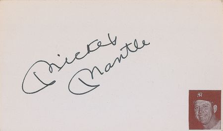 Lot #1145 Mantle, Williams, and Hodges Signature - Image 2
