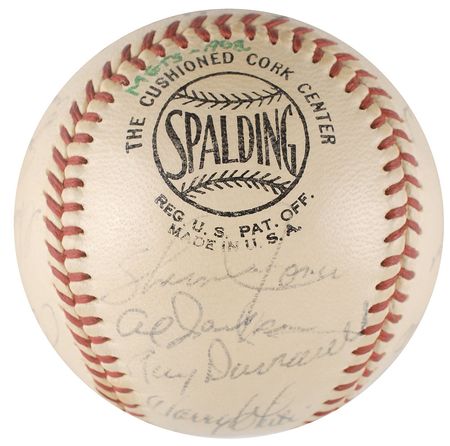 Lot #1115 NY Mets: 1962 Baseball - Image 2