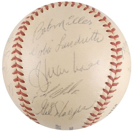 Lot #1115 NY Mets: 1962 Baseball - Image 3