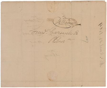 Lot #374 Caeser Rodney Handwritten Letter Signed - Image 2