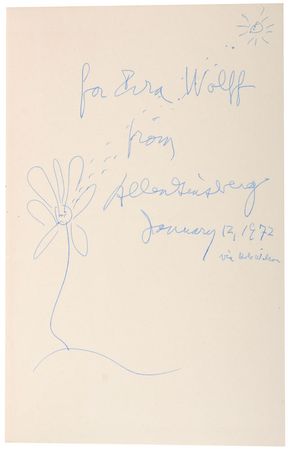 Lot #639 Allen Ginsberg: Impressive assortment of Ginsberg?s work,including several rare and limited editions - Image 3