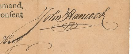 Lot #176 John Hancock: Crisply signed Revolutionary Warâ??dated appointment - Image 2