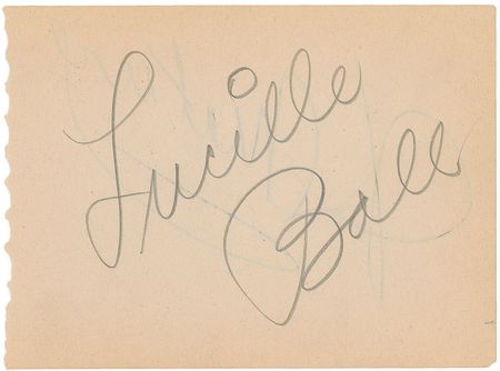 Lot #1011 Lucille Ball and Desi Arnaz - Image 1