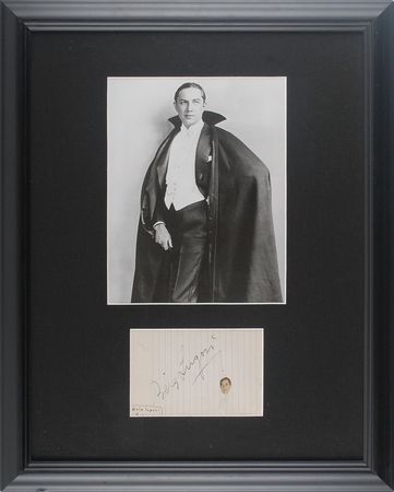Lot #1067 Bela Lugosi Signature - Image 1