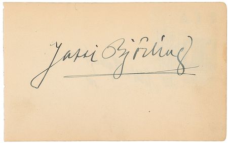 Lot #775 Jussi Bjorling - Image 1