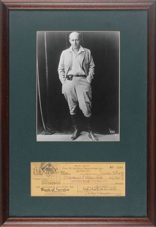 Lot #1029 Cecil B. DeMille - Image 1