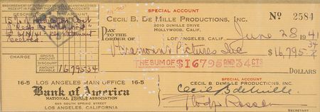 Lot #1029 Cecil B. DeMille - Image 2
