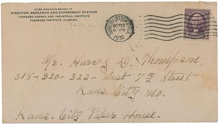 Lot #318 George Washington Carver Handwritten Letter Signed - Image 2