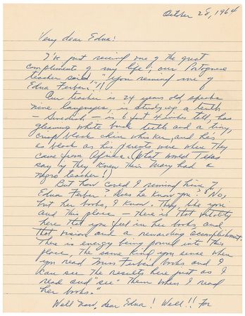 Lot #920 Richard Rodgers Handwritten Letter Signed - Image 1