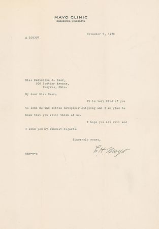 Lot #346 Mayo Brothers - Image 2