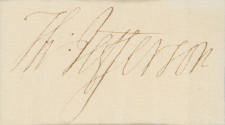 Lot #5 Thomas Jefferson Signature - Image 2