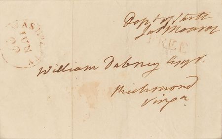 Lot #13 James Monroe Free Frank - Image 2