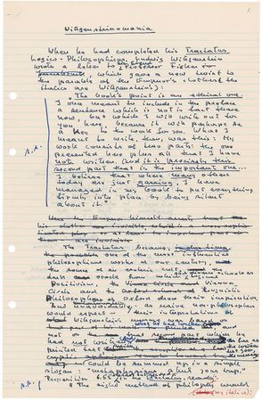 Lot #652 Arthur Koestler Manuscript and Typed Letter Signed - Image 3