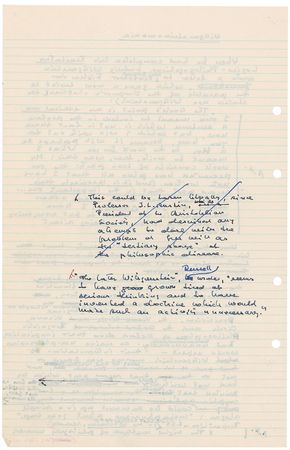 Lot #652 Arthur Koestler Manuscript and Typed Letter Signed - Image 4