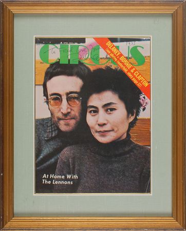 Lot #821 Beatles: John Lennon and Yoko Ono Magazine Cover - Image 2