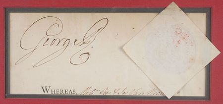 Lot #336 King George III Signature - Image 2