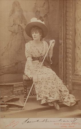 Lot #1018 Sarah Bernhardt - Image 2