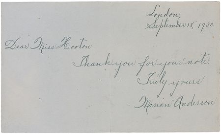 Lot #865 Marian Anderson Group Lot - Image 3