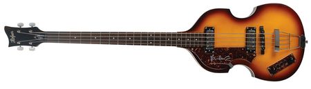 Lot #825 Beatles: Paul McCartney: Iconic left-handed sunburst Hofner - Image 1