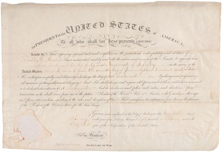 Lot #10 James Madison and James Monroe: Scarce